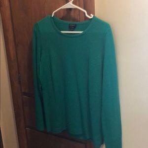 Cashmere sweater, size M, beautiful green